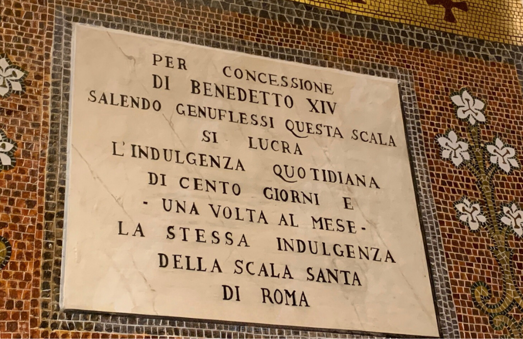 indulgenza scala santa di veroli
